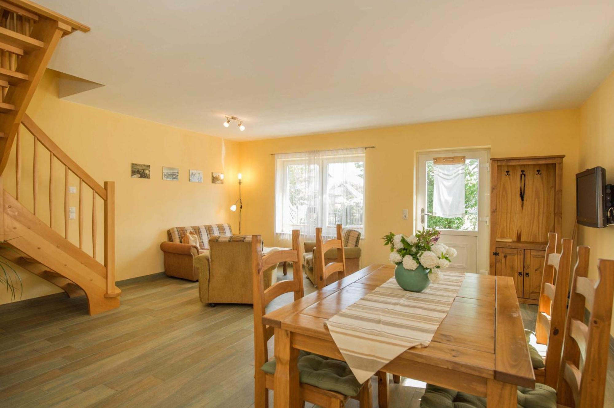 Ferienhaus Mit Terrasse Am Heideweg Baabe Esterno foto